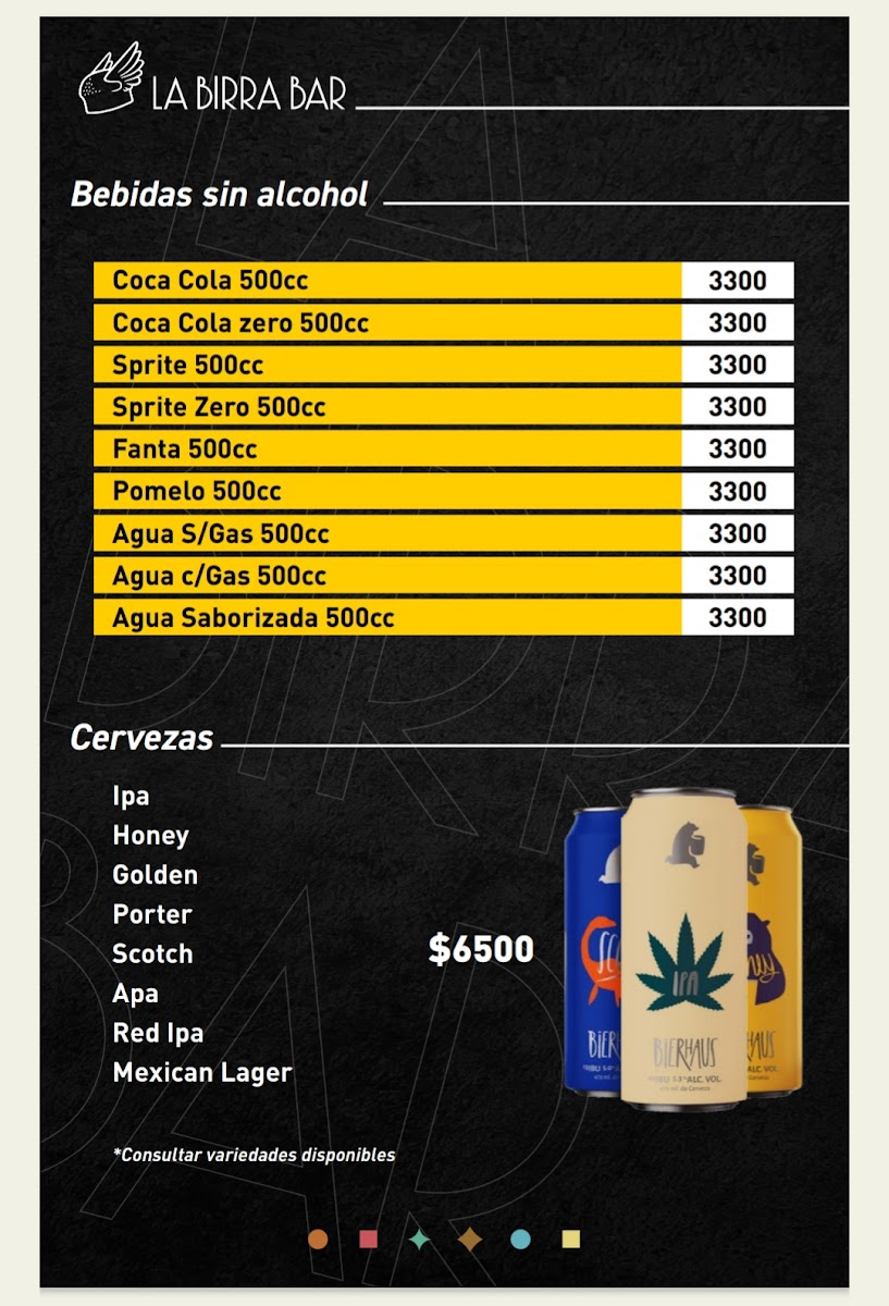 La Birra Bar Olivos Menu - Image 6